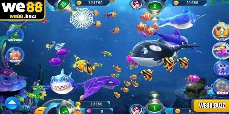Tựa game tích hợp truy tìm jackpot khủng dưới đại dương