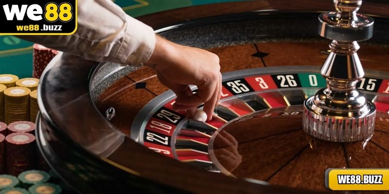 Vòng xoay Roulette được thiết kế chỉnh chu, nhiều lựa chọn cược