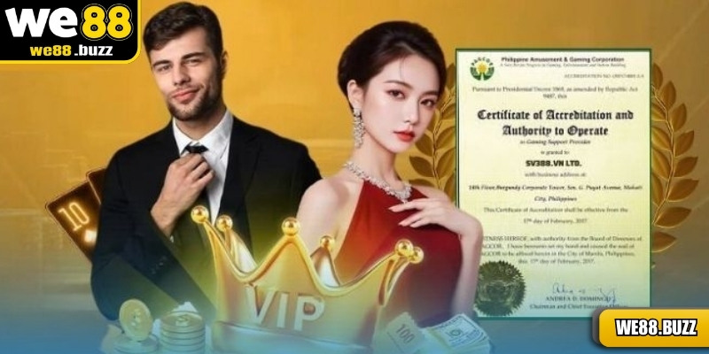 WE88 hợp pháp được nhiều người chơi tin tưởng tại Việt Nam